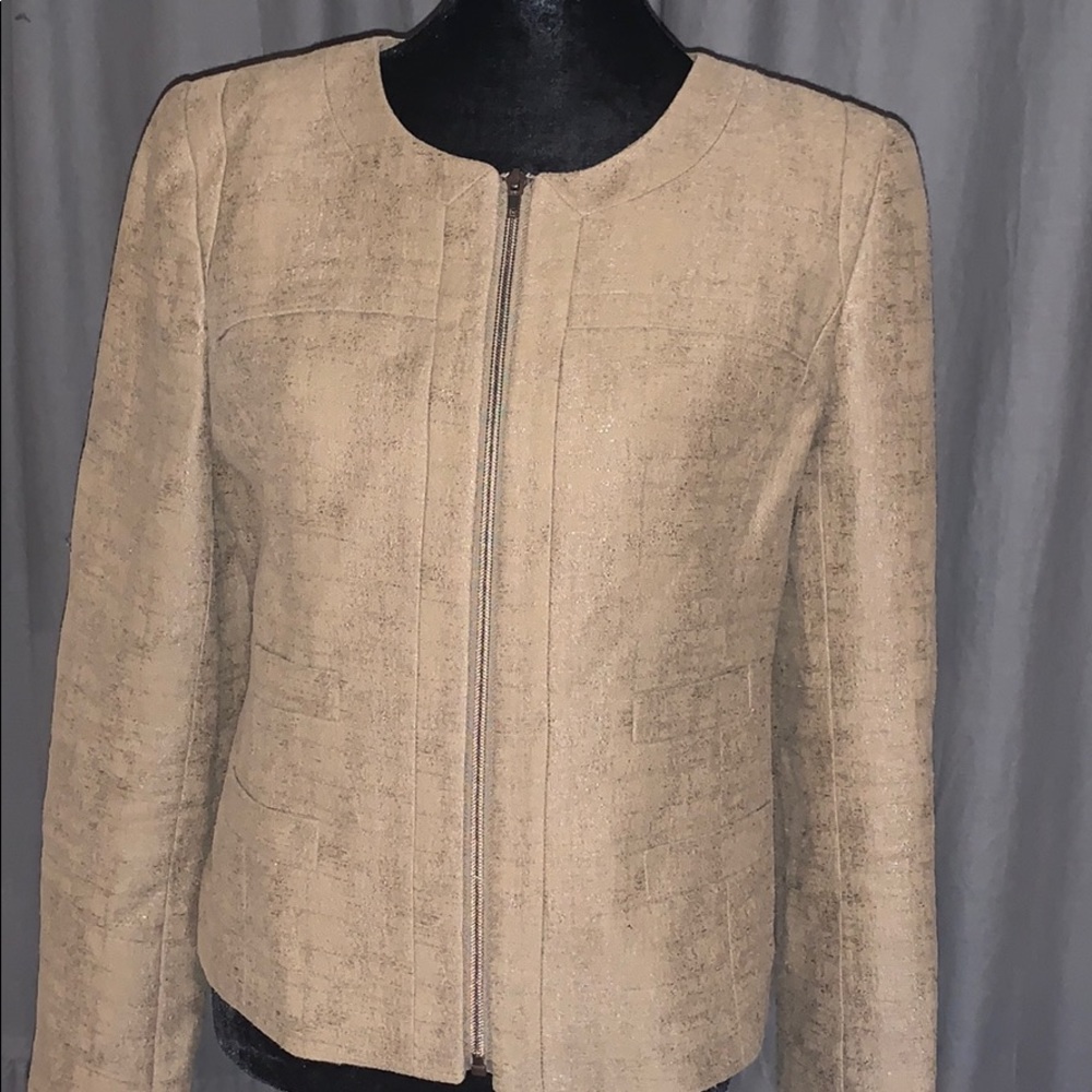 Ann Taylor zip up Blazer